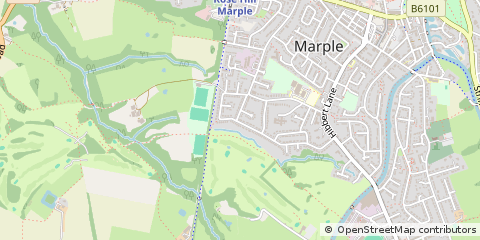 Map of Stockport
