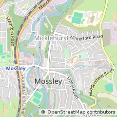 Map of Ashton-Under-Lyne