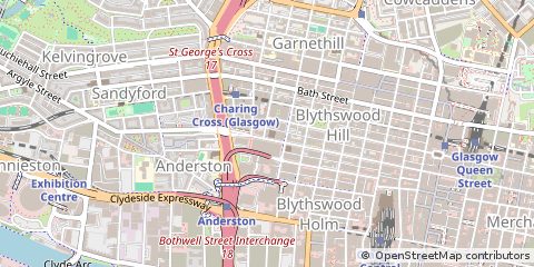 Map of Glasgow