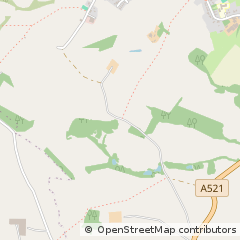 Map of Kingley Holt, Stoke on Trent