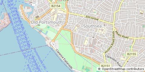 Map of Southsea