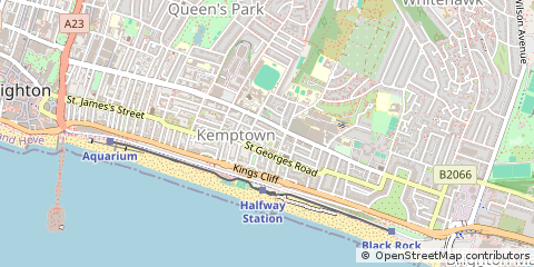 Map of Brighton