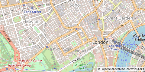 Map of London, Greater London