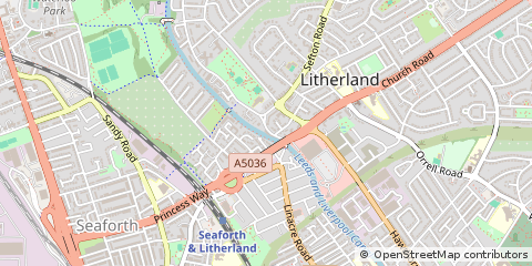 Map of Liverpool