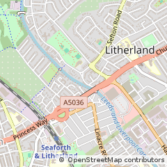 Map of Liverpool