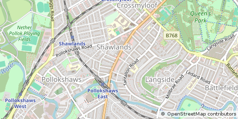 Map of Glasgow