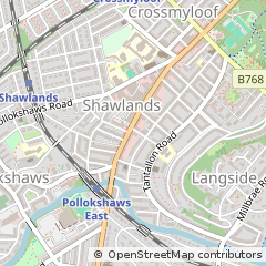 Map of Glasgow