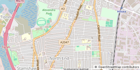 Map of Portsmouth