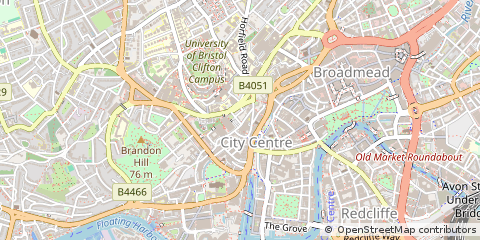 Map of Bristol