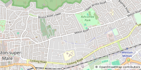 Map of Weston-Super-Mare