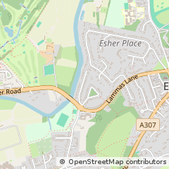 Map of Esher