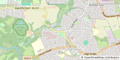 Map of Bolton