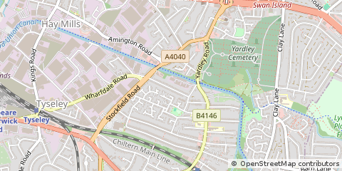 Map of Birmingham