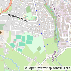 Map of Altrincham, Cheshire