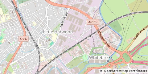 Map of Blackburn