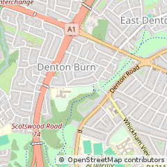 Map of Newcastle Upon Tyne