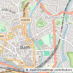 Map of Bath