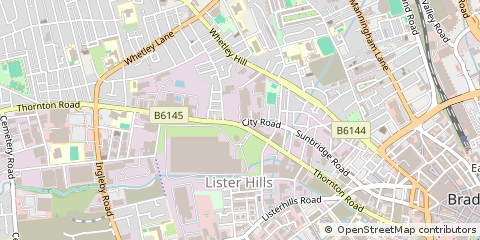 Map of Bradford