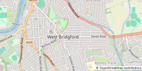 Map of Nottingham