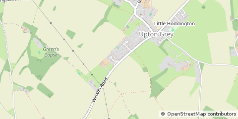 Map of Upton Grey,basingstoke, Hants