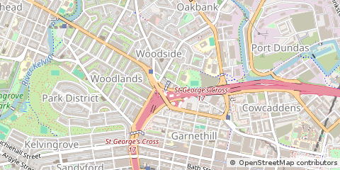 Map of Glasgow