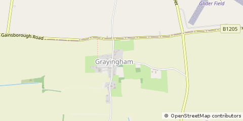 Map of Gainsborough, Lincolnshire