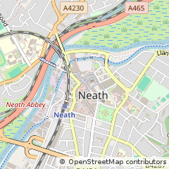 Map of Neath
