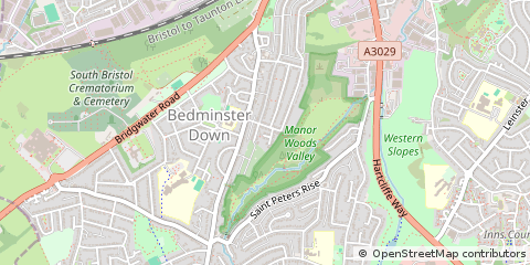 Map of Bristol