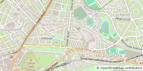 Map of Edinburgh