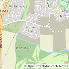 Map of Cramlington, Northumberland