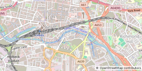 Map of Leeds