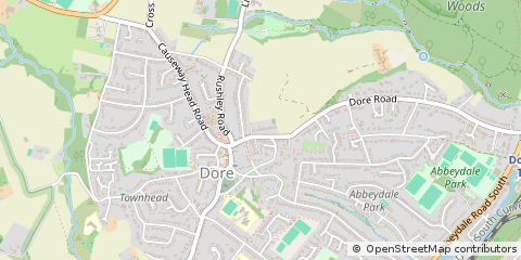 Map of Sheffield