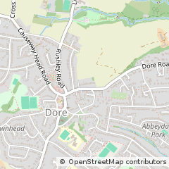 Map of Sheffield