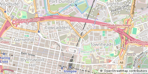 Map of Glasgow