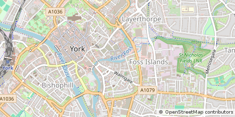 Map of York