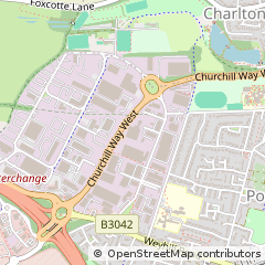 Map of Andover, Hampshire