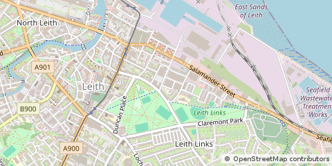 Map of Edinburgh, Lothian