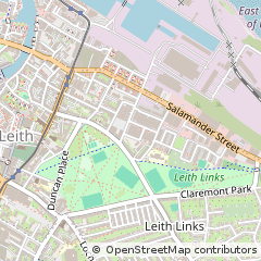 Map of Edinburgh, Lothian