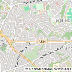 Map of Southampton, Hampshire