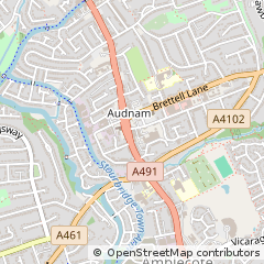 Map of Stourbridge, West Midlands