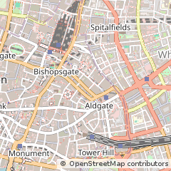 Map of London, Kent