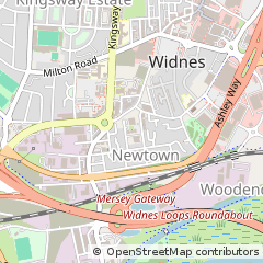 Map of Widnes