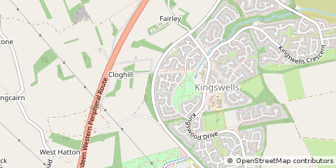 Map of Aberdeen