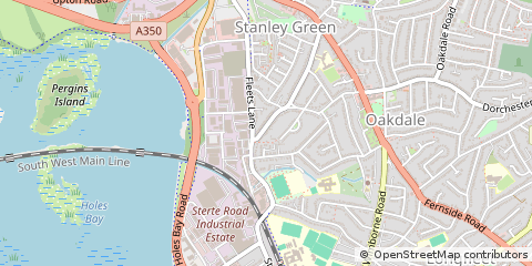 Map of Poole
