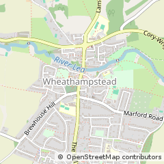 Map of ST Albans, Herts