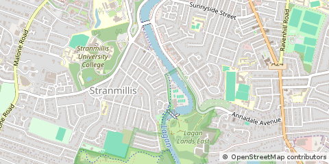Map of Belfast