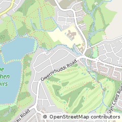 Map of Cardiff, South Glamorgan