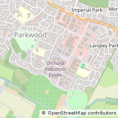 Map of Maidstone, Kent