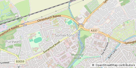 Map of Dorset