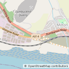 Map of Dumbarton